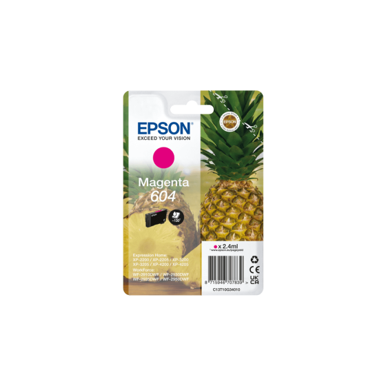 Epson 604 magenta Ananas,...
