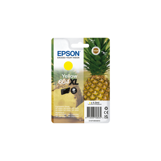 Epson 604XL Jaune Ananas,...