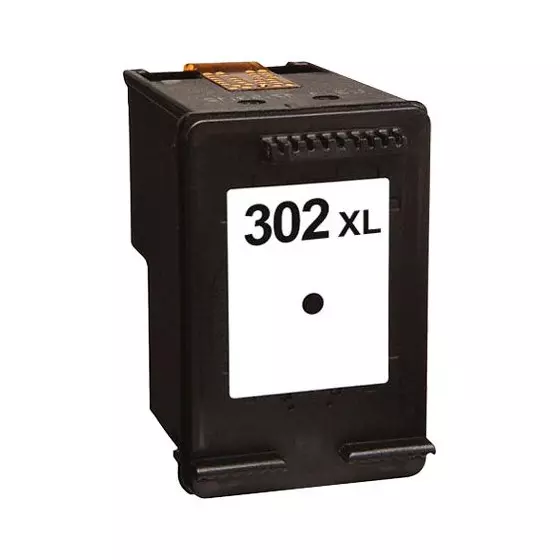 Cartouche d'encre compatible HP 302 XL (F6U68AE) noir - cartouche d'encre compatible HP - GRANDE CAPACITE