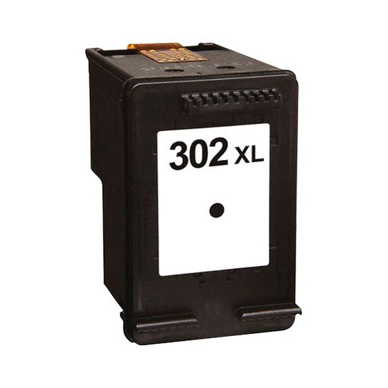 Compatible Cartouche d'encre HP 302XL Noire - Cartouche d'encre générique équivalente au modèle HP 302XL / F6U68AE noir