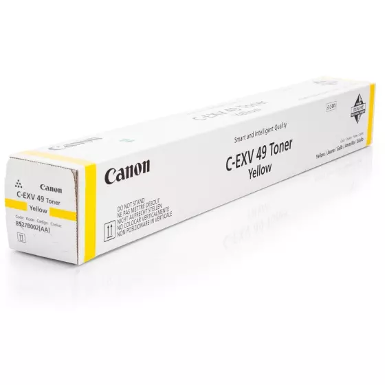 Toner CANON C-EXV 49 (8527B002) jaune de 19000 pages - cartouche laser de marque CANON