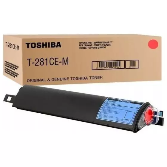 Toner de marque Toshiba T-281CE-M / 6AK00000047 magenta (10000 pages)