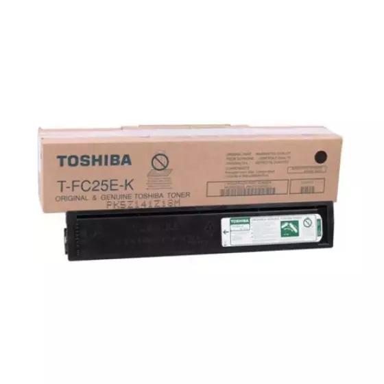 Toshiba TFC25EK Noir, Toner de marque Toshiba référence origine TFC25EK / 6AJ00000075 Noir - 34200 pages