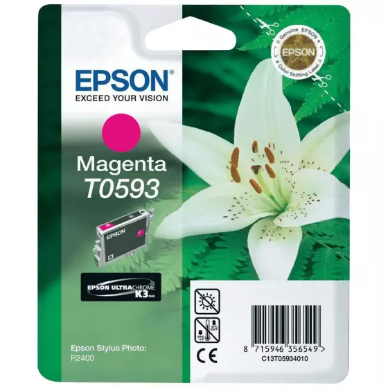 Cartouche EPSON T0593 magenta - cartouche d'encre de marque EPSON