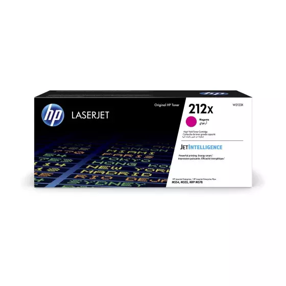 Toner HP 212X (W2123X) magenta de 10000 pages - cartouche laser de marque HP