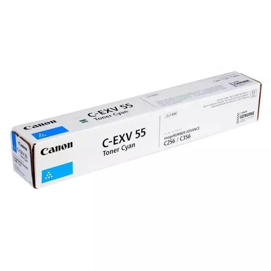 Toner CANON C-EXV 55 (2183C002) cyan de 18000 pages - cartouche laser de marque CANON EXV55