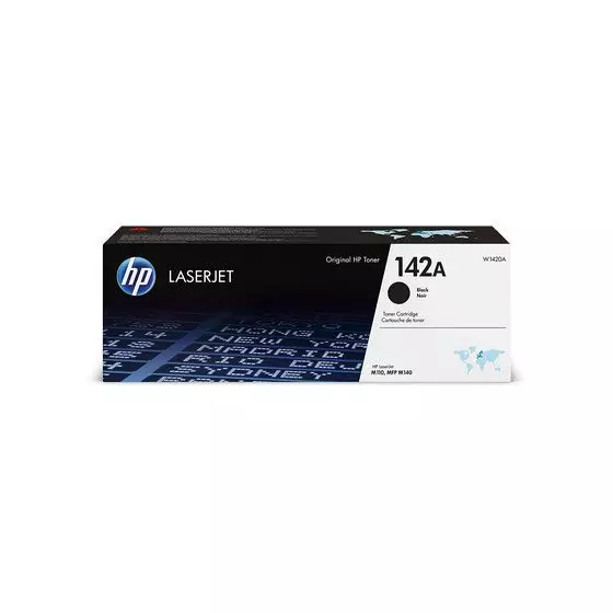Toner HP 142A (W1420A) noir de 950 pages - cartouche laser de marque HP
