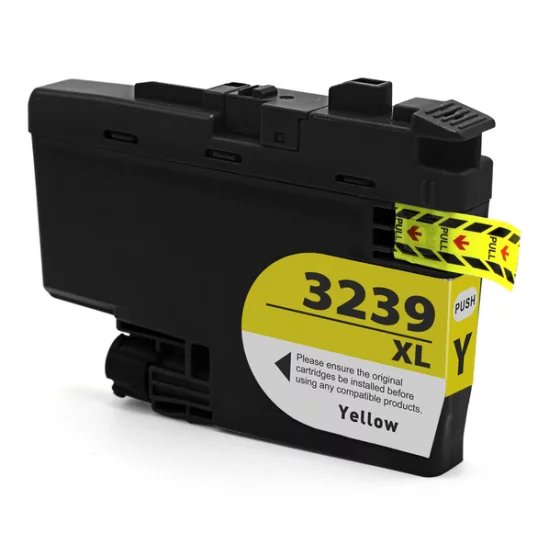 Cartouche Compatible BROTHER LC3239XLY jaune - Cartouche d'encre Compatible BROTHER