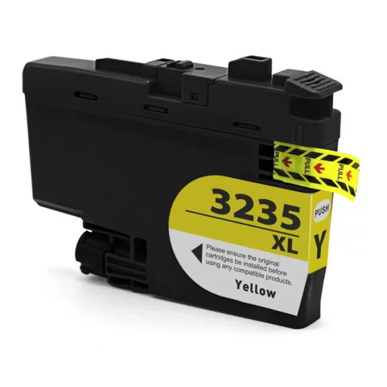 Cartouche Compatible BROTHER LC3235XLY jaune - Cartouche d'encre Compatible BROTHER