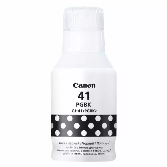 Cartouche d'encre Noire Canon GI41PGBK pour PIXMA G2420 - 6 000 pages.