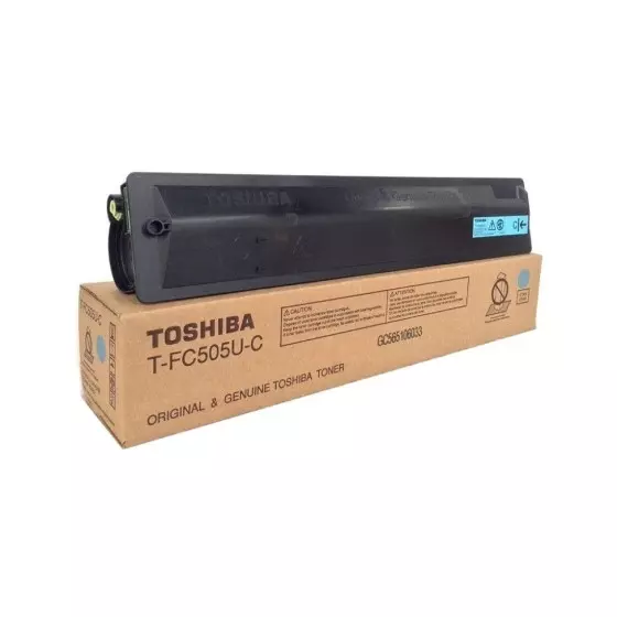 Toner de marque Toshiba TFC505EC / 6AJ00000135 cyan - 33600 pages