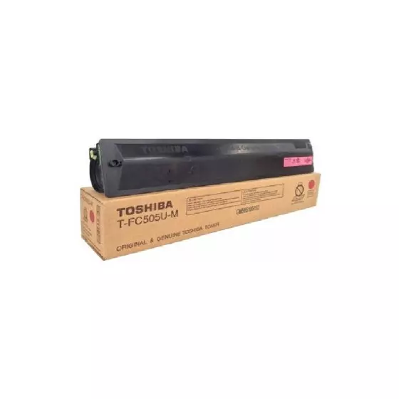 Toner de marque Toshiba TFC505EM / 6AJ00000135 magenta - 33600 pages