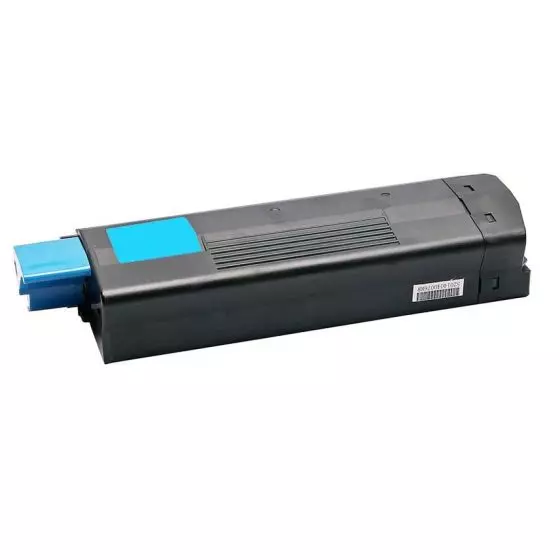 Toner Compatible OKI C712 (46507615) cyan de 11500 pages - cartouche laser compatible OKI