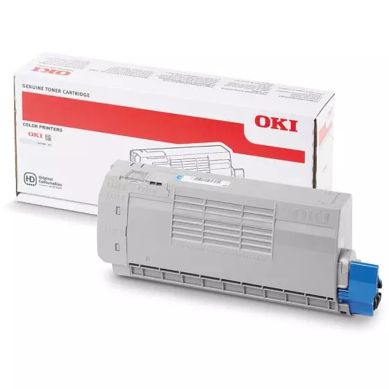 Toner OKI C712 (46507615) cyan de 11500 pages - cartouche laser de marque OKI