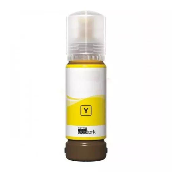 Bouteille Compatible Epson 114 (C13T07B440) jaune de 6200 pages - Bouteille d'encre compatible Epson