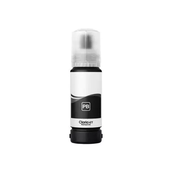 Bouteille Compatible Epson 114 (C13T07B140) Photo noir de 2300 pages - Bouteille d'encre compatible Epson