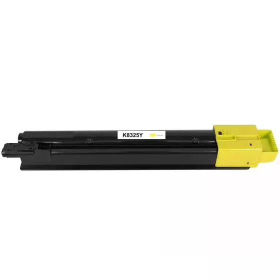 Toner Compatible KYOCERA TK-8325Y (1T02NPANL0) jaune - cartouche laser compatible KYOCERA - 12000 pages