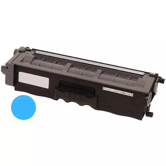 Toner Compatible BROTHER TN320 (TN-320C) Cyan de 1500 pages - cartouche laser compatible BROTHER