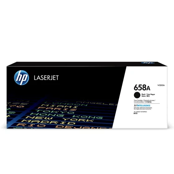 Toner HP 658A (W2000A) Noir de 7000 pages - cartouche laser de marque HP