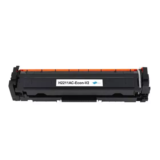 Toner Compatible HP 207A (W2211A) Cyan de 1250 pages - cartouche laser compatible HP