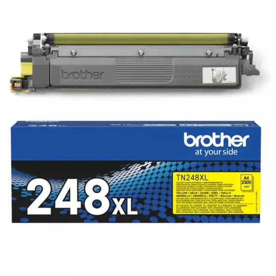 Toner BROTHER TN-821XLY (TN821XLY) jaune de 9000 pages - cartouche laser de  marque BROTHER