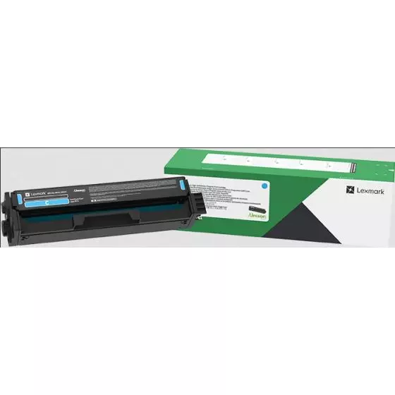 Toner Lexmark 20N20C0 (20N20C0) cyan de 1500 pages - cartouche laser de marque Lexmark