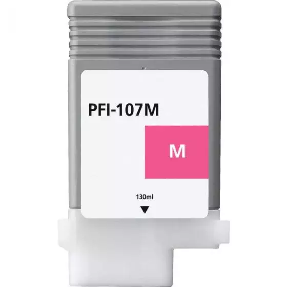 Cartouche encre Compatible CANON PFI-107M (6707B001) Magenta - cartouche d'encre compatible CANON