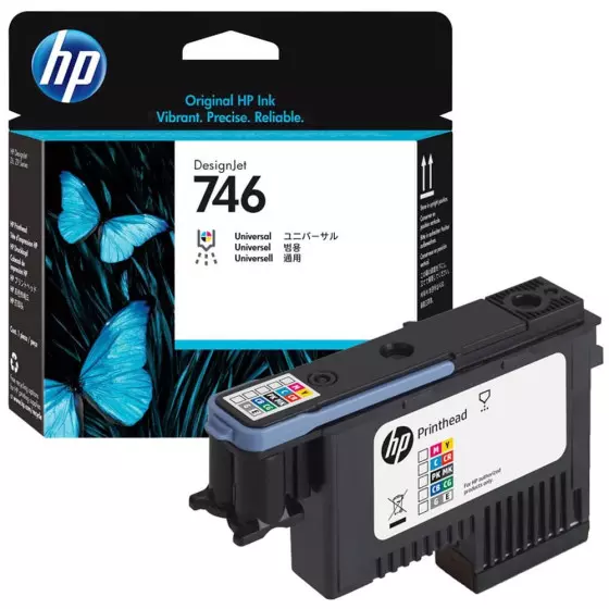 Tête d'impression HP 746 DesignJet Z6/Z9+ - P2V25A