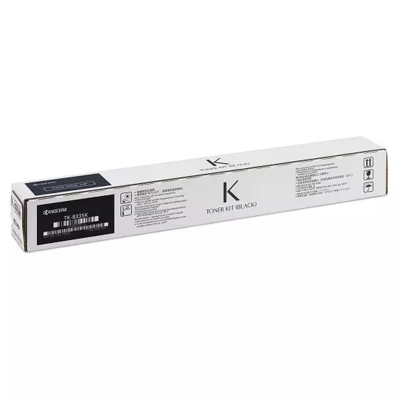 Toner KYOCERA TK-8335K (1T02RL0NL0) noir de 25000 pages - cartouche laser de marque KYOCERA