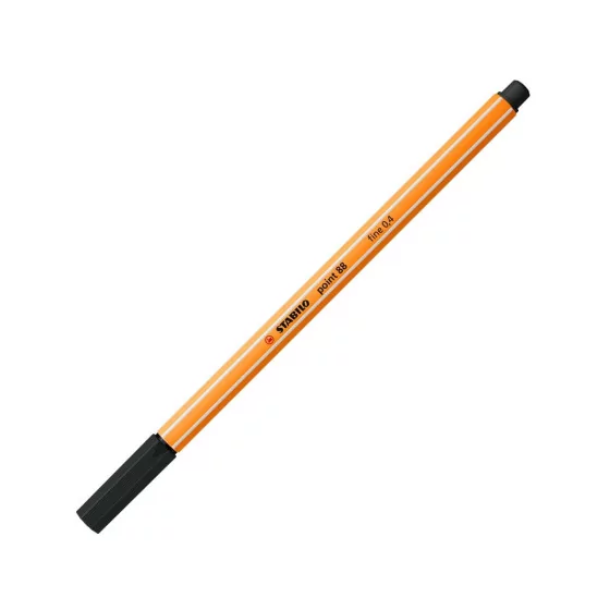 Stylo-Feutre STABILO point 88/46 fine 0.4 de couleur noir