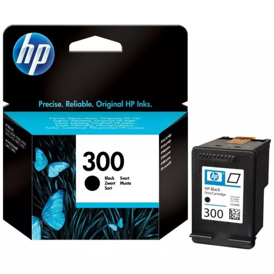 Cartouche HP 300 / CC640EE noir - cartouche d'encre de marque HP