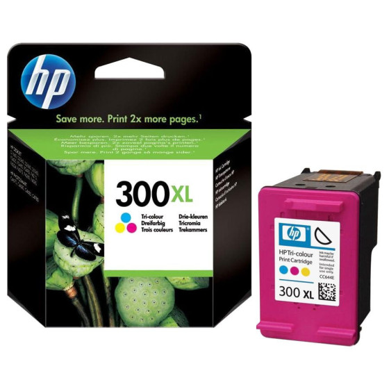 HP 300XL - Cartouche de marque HP n°300XL CC644EE Vivera couleur (grande capacité)