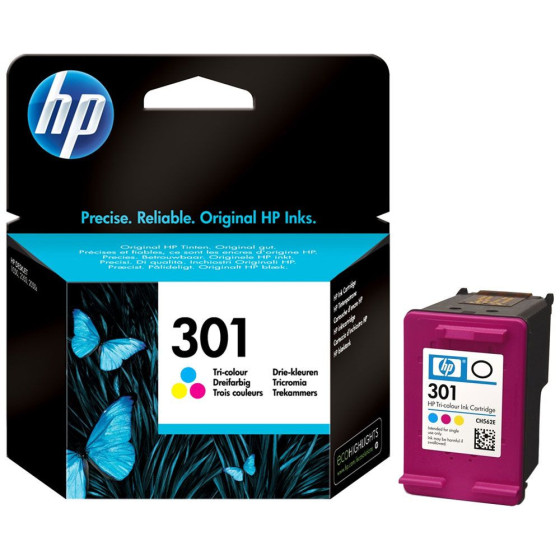 HP 301 - Cartouche de marque HP n°301 CH562EE Vivera couleur