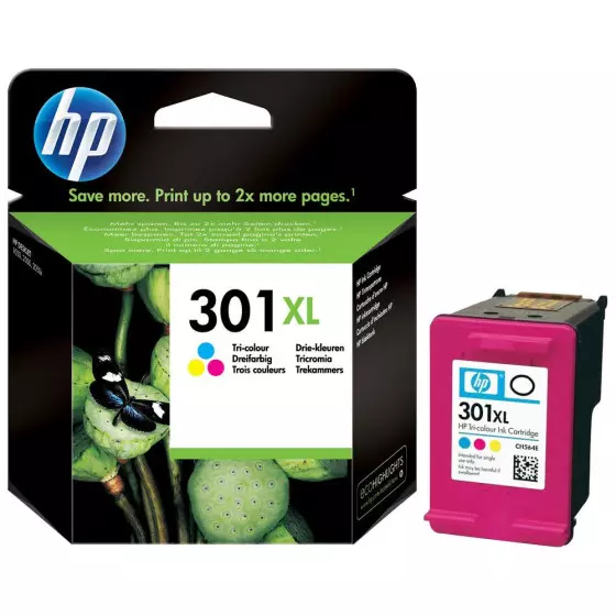 Cartouche HP 301XL / CH564EE couleur - cartouche d'encre de marque HP