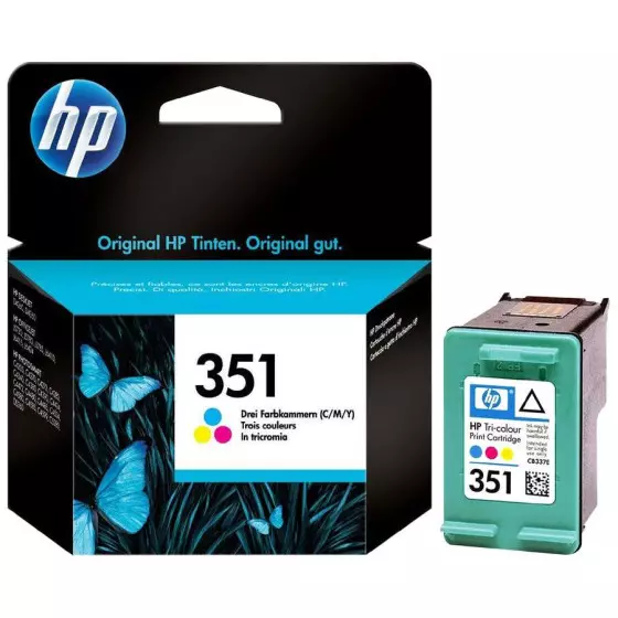 Cartouche HP 351 couleur - cartouche d'encre de marque HP