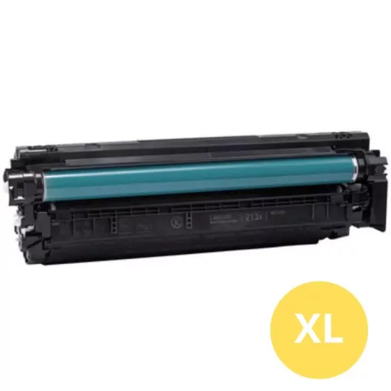 Cartouche toner compatible HP 213X jaune (W2132X) – Capacité XL 6000 pages Cartouche toner compatible HP 213X jaune (W2132X) – Capacité XL 6000 pages