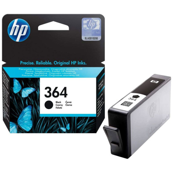 HP 364 - Cartouche de marque HP n°364 CB316EE / CN680E Vivera noire (capacité simple)