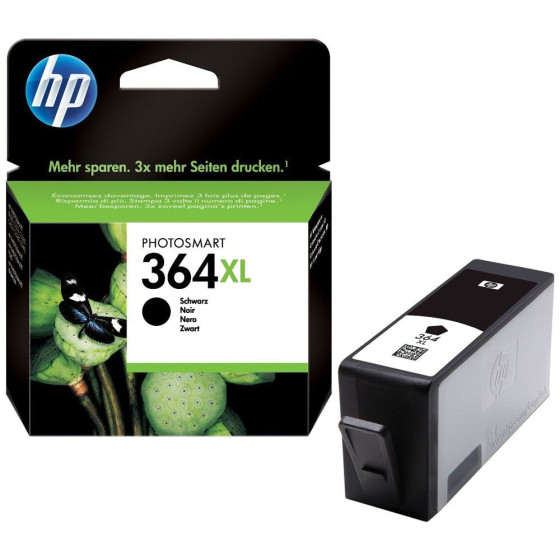 HP 364XL - Cartouche de marque HP n°364XL CN684EE Vivera noire (grande capacité)