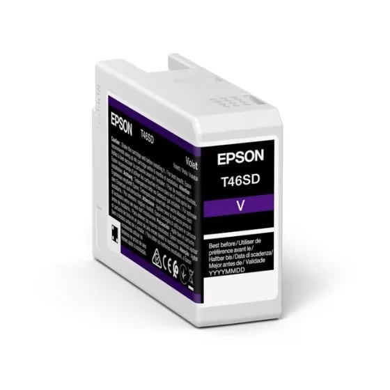 Cartouche d'encre Epson T46SD - Violet UltraChrome - Pour Imprimantes Grand Format Epson