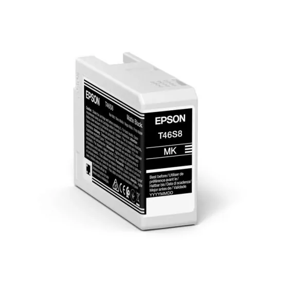 Cartouche d'encre Epson T46S8 - Noir Mat UltraChrome - Pour Imprimantes Grand Format Epson Cartouche d'encre Epson T46S8 - Noir Mat UltraChrome - Pour Imprimantes Grand Format Epson