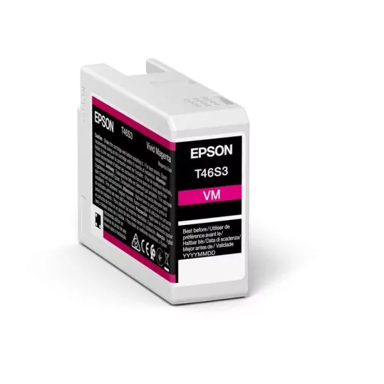Cartouche d'encre Epson T46S3 - Magenta UltraChrome - Pour Imprimantes Grand Format Epson Cartouche d'encre Epson T46S3 - Magenta UltraChrome - Pour Imprimantes Grand Format Epson