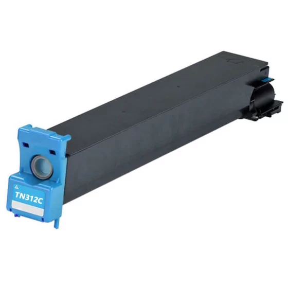 Toner Compatible KONICA MINOLTA TN312C (8938-708) Cyan de 12000 pages - cartouche laser compatible KONICA MINOLTA