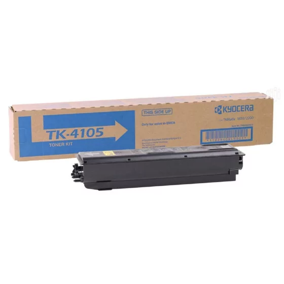 Toner Original Kyocera TK-4105 Noir (1T02NG0NL0) — 15 000 pages pour TASKalfa