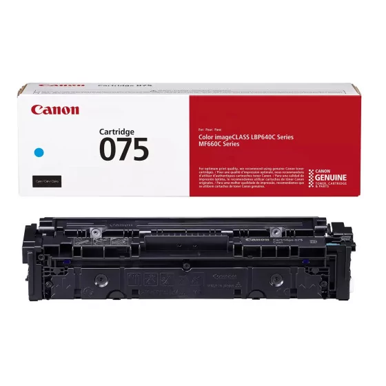 Toner Original Canon 075 Cyan &ndash; 6364C002 (1 300 pages)