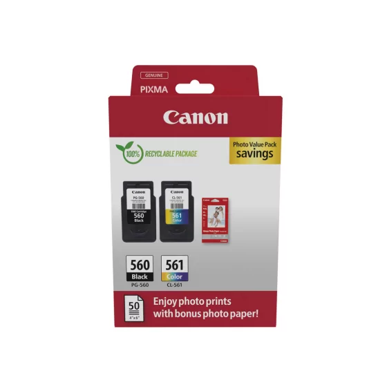 Canon PG-560 / CL-561 - Multipack de marque Canon 3713C008 noir et couleur