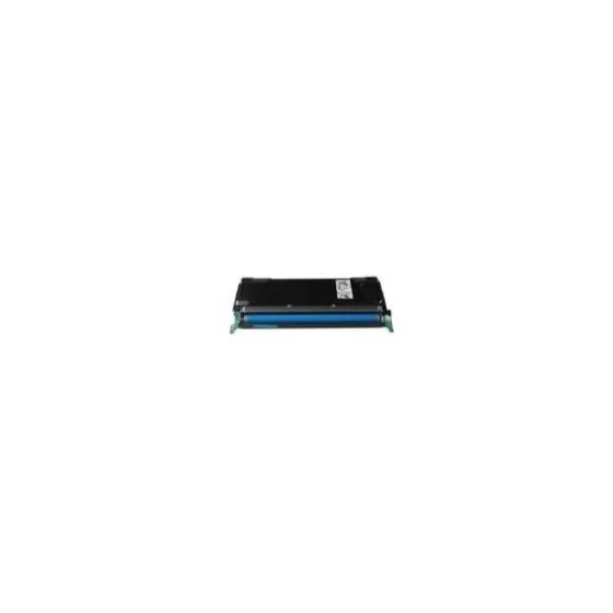 Toner Compatible LEXMARK X748 (X748H1CG) Cyan de 10000 pages - cartouche laser compatible LEXMARK