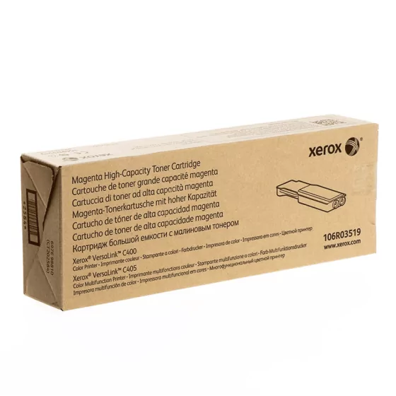 Toner Xerox Versalink C400/C405 (106R03519) magenta de 4800 pages - cartouche laser de marque Xerox