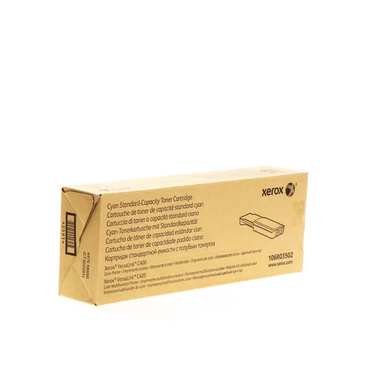 Toner Xerox Versalink C400/C405 (106R03502) cyan de 2500 pages - cartouche laser de marque Xerox