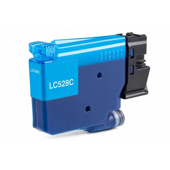 Cartouche encre compatible Brother LC528C cyan - 5 000 pages