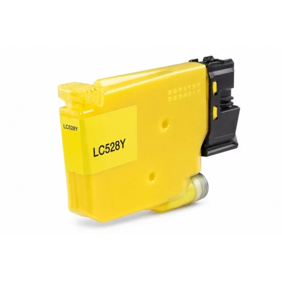 Cartouche encre compatible Brother LC528Y Jaune- 5 000 pages